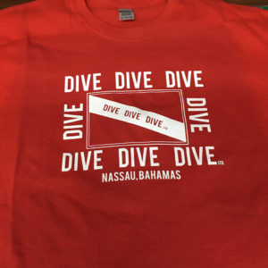 Dive Dive Dive T-Shirt as worn by Paul Walker in the movie “Into the Blue”